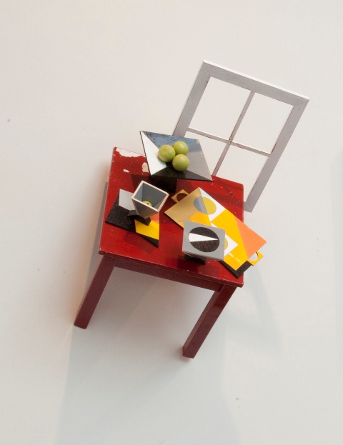 Mike Wright: After Kenneth Stubbs' Red Tabletop, White Window Mike Wright: After Kenneth Stubbs' Red Tabletop, White Window